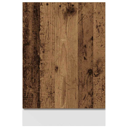 Pannello Lavastoviglie Legno Antico 45x3x67 cm in Truciolato