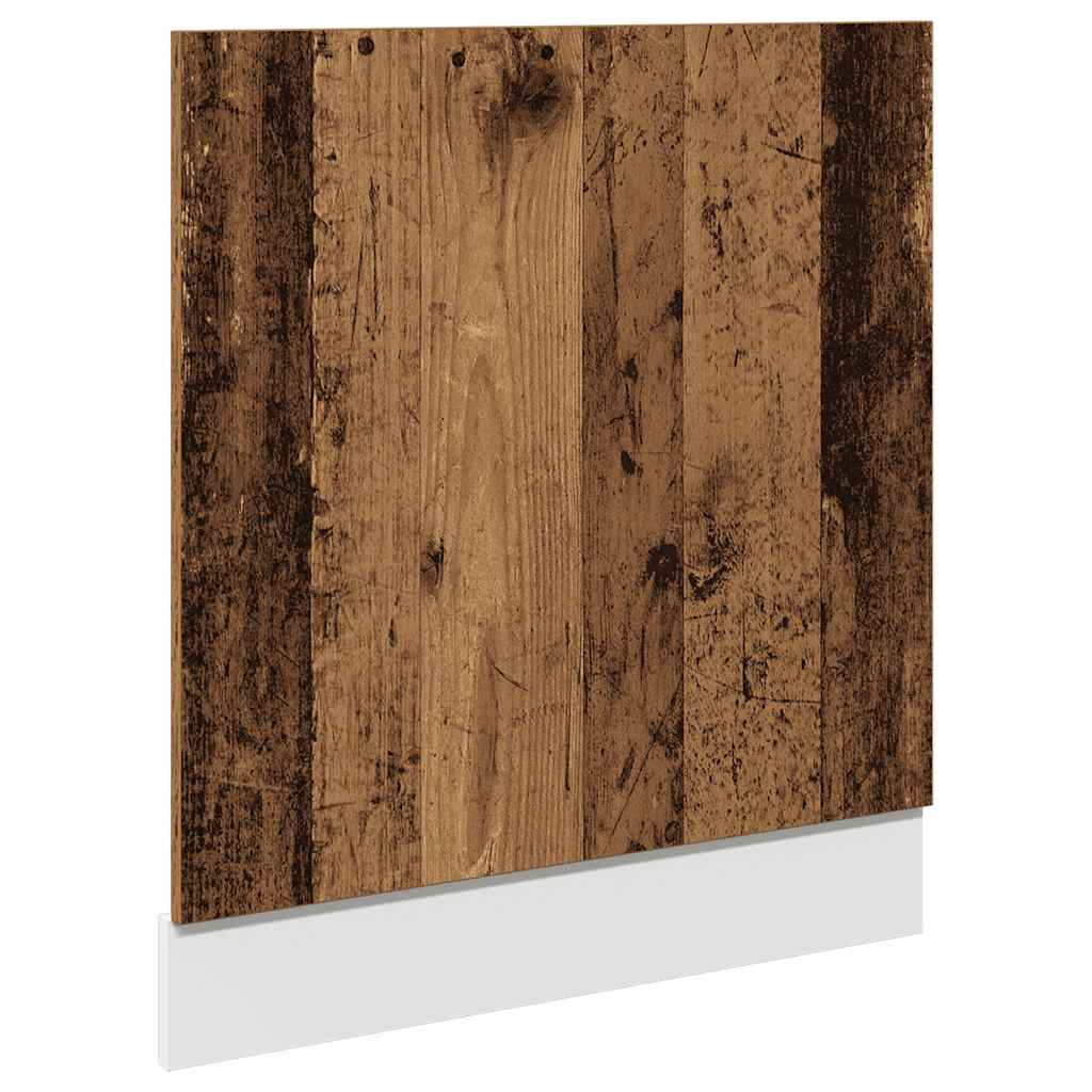 Pannello Lavastoviglie Antico 60x1,5x67 cm Legno Multistrato