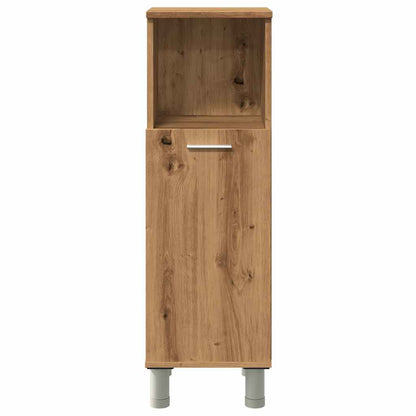 Armadietto Bagno Artigianale 30x30x95 cm in Legno Multistrato