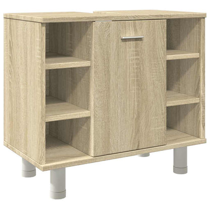 Mobile da Bagno Rovere Sonoma 60x32x53,5cm in Legno Multistrato
