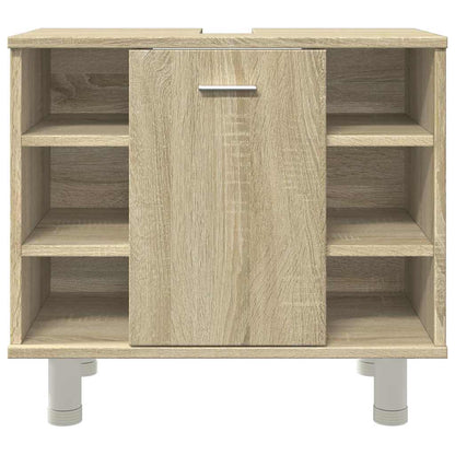 Mobile da Bagno Rovere Sonoma 60x32x53,5cm in Legno Multistrato