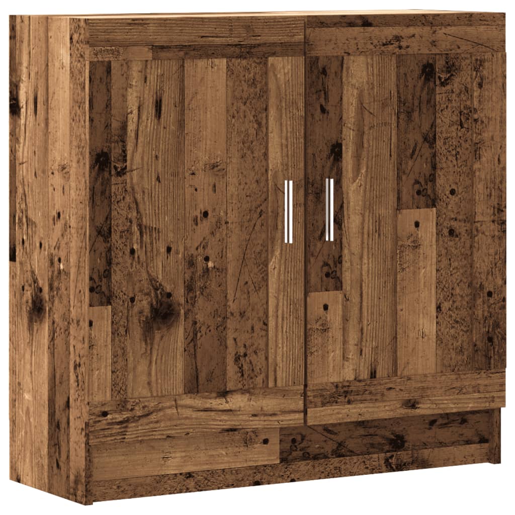 Libreria Legno Antico 82,5x30,5x80 cm in Truciolato