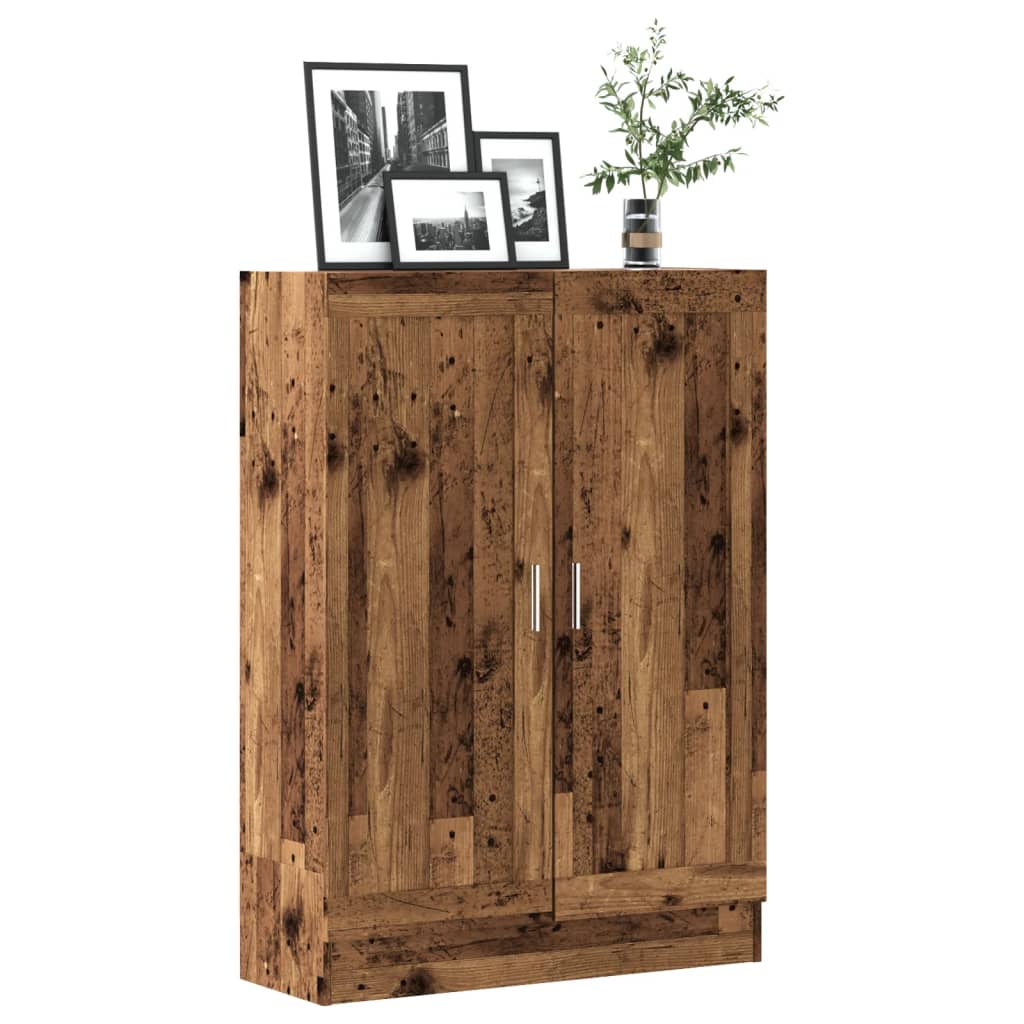 Libreria Legno Antico 82,5x30,5x115 cm in Truciolato