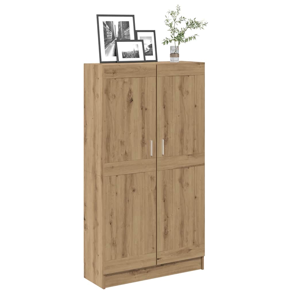 Libreria Rovere Artigianale 82,5x30,5x150 cm Legno Multistrato