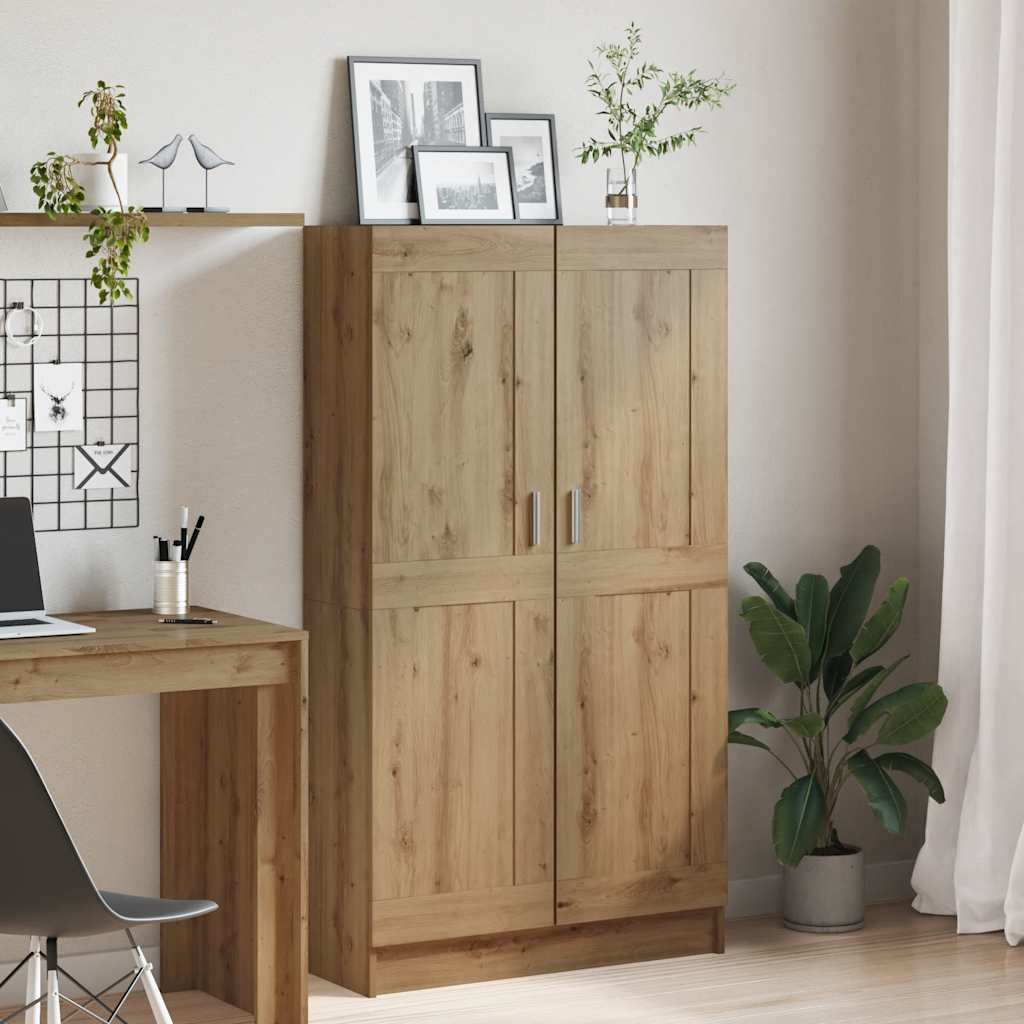 Libreria Rovere Artigianale 82,5x30,5x150 cm Legno Multistrato