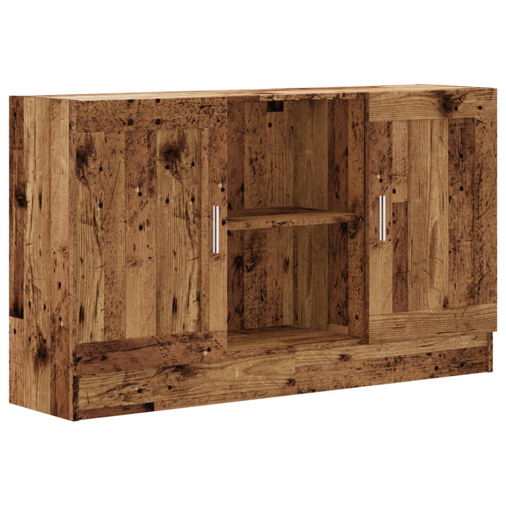 Credenza Legno Antico 120x30,5x70 cm in Truciolato