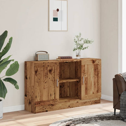 Credenza Legno Antico 120x30,5x70 cm in Truciolato