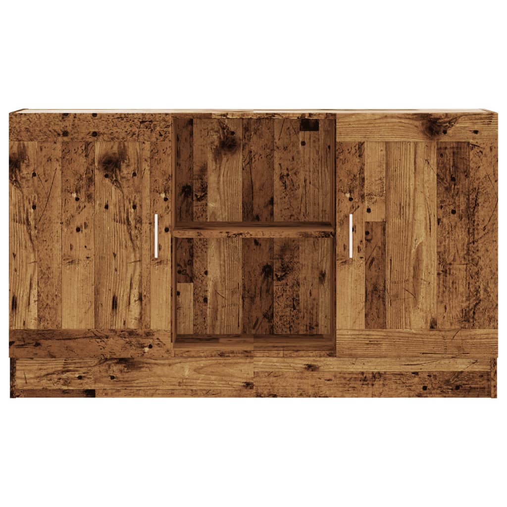 Credenza Legno Antico 120x30,5x70 cm in Truciolato