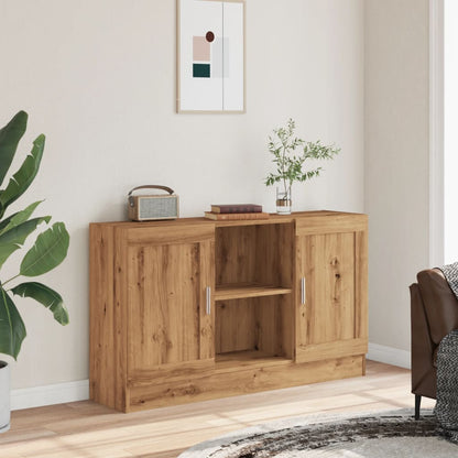 Credenza Rovere Artigianale 120x30,5x70 cm in Truciolato