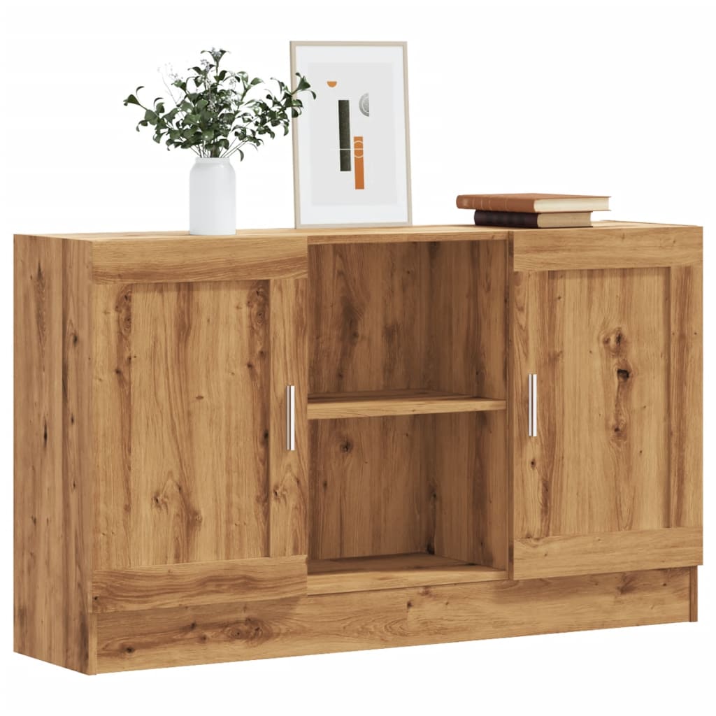 Credenza Rovere Artigianale 120x30,5x70 cm in Truciolato