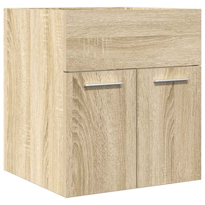 Mobile Lavabo Bagno Rovere Sonoma 41x38,5x46 cm in Truciolato