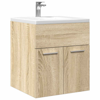 Mobile Lavabo Bagno Rovere Sonoma 41x38,5x46 cm in Truciolato