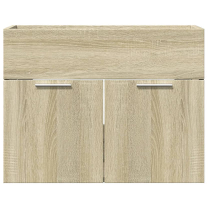 Mobile Sottolavabo Rovere Sonoma 60x38,5x46cm Legno Multistrato