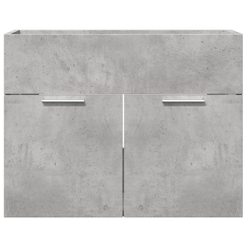 Mobile Sottolavabo Grigio Cemento 60x38,5x46 Legno Multistrato