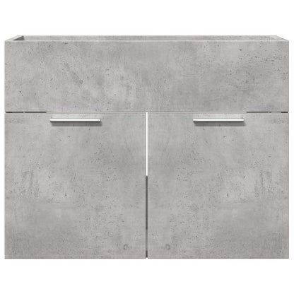 Mobile Sottolavabo Grigio Cemento 60x38,5x46 Legno Multistrato