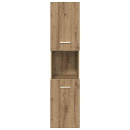 Mobile Pensile Bagno Rovere Artigianale 30x30x130cm Truciolato
