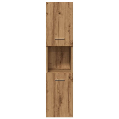 Mobile Pensile Bagno Rovere Artigianale 30x30x130cm Truciolato