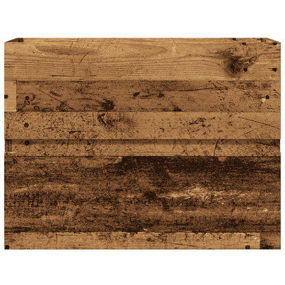 Mobile da Bagno Legno Antico 60x38,5x45 cm in Truciolato