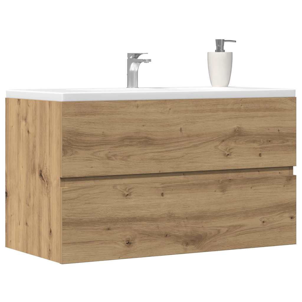 Mobile Pensile Bagno Rovere Artigianale 80x38,5x45cm Truciolato