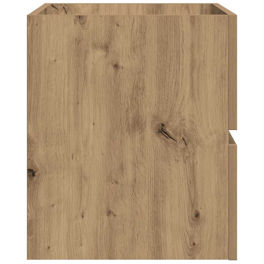 Mobile Pensile Bagno Rovere Artigianale 80x38,5x45cm Truciolato