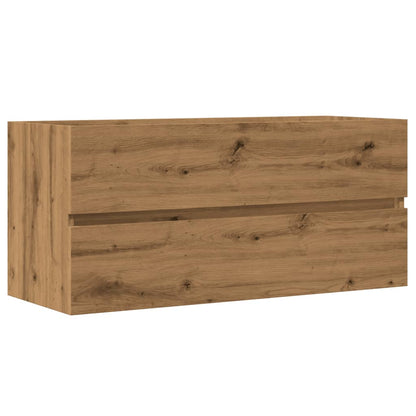 Mobile Lavabo Rovere Artigianale 100x38,5x45 cm Multistrato