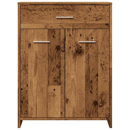 Mobile da Bagno Legno Antico 60x33x80 cm in Legno tecnico