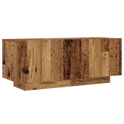 Mobile Porta TV Legno Vecchio 100x35x40 cm in Legno Multistrato