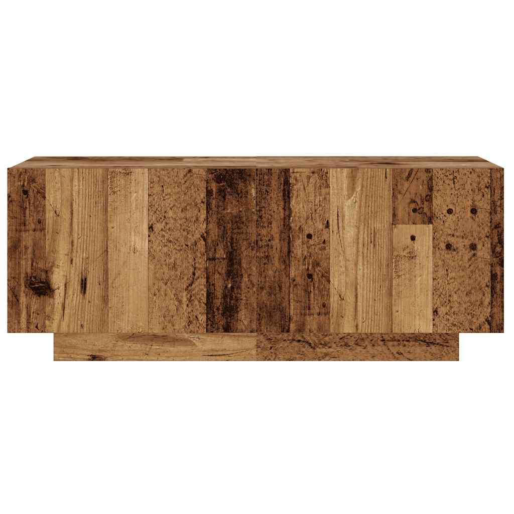 Mobile Porta TV Legno Vecchio 100x35x40 cm in Legno Multistrato