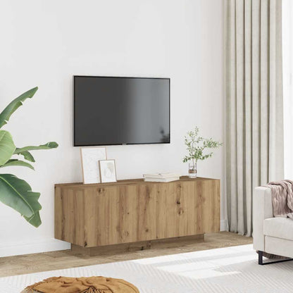 Mobile Porta TV Rovere Artigianale 100x35x40 cm in Truciolato