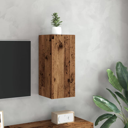 Mobile TV Legno Antico 30,5x30x60 cm in Legno Multistrato