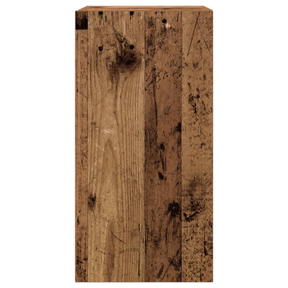 Mobile TV Legno Antico 30,5x30x60 cm in Legno Multistrato