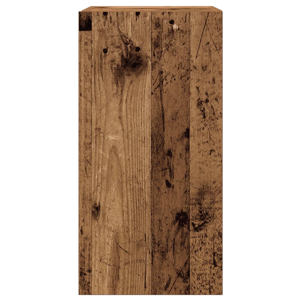 Mobili TV 2 pz Legno Antico 30,5x30x60 cm in Legno Multistrato