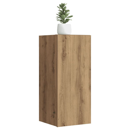 Mobile TV Rovere Artigianale 30,5x30x60 cm in Legno Multistrato