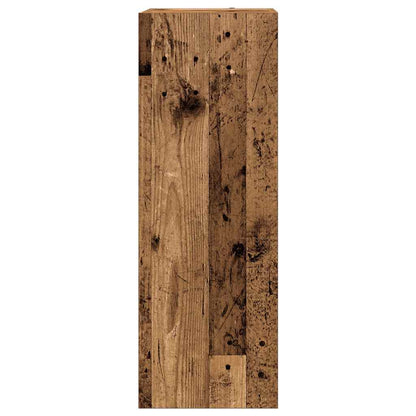 Mobili TV 2 pz Legno Antico 30,5x30x90 cm in Legno Multistrato