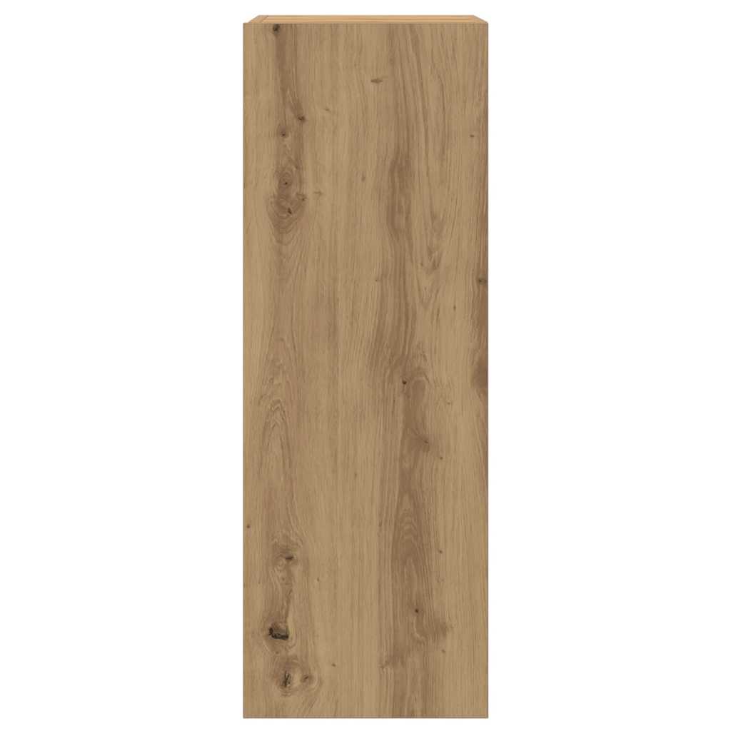 Mobili TV 2 pz Artigianale 30,5x30x90 cm Legno Multistrato