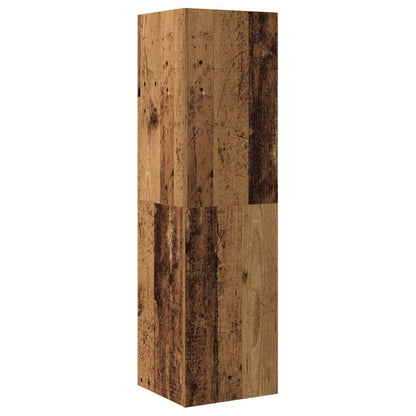 Mobile Porta TV Legno Antico 30,5x30x110 cm Legno Multistrato
