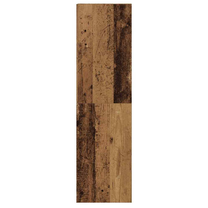 Mobile Porta TV Legno Antico 30,5x30x110 cm Legno Multistrato