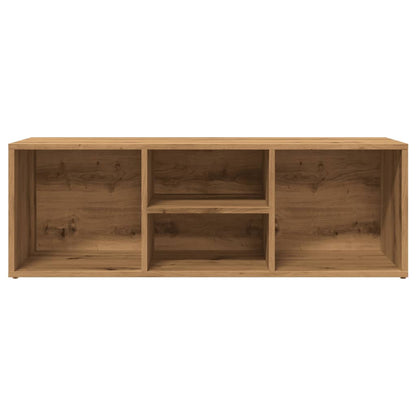 Scarpiera Rovere Artigianale 105x35x35 cm in Legno Multistrato