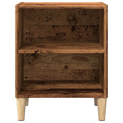 Comodino Legno Vecchio 40x30x50 cm in Legno Multistrato