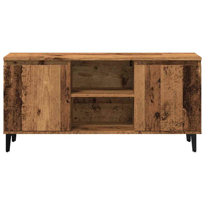 Mobile Porta TV Legno Antico 102x35x50 cm in Legno Multistrato