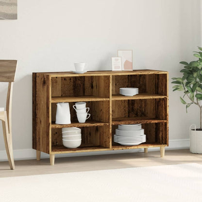 Credenza Legno Antico 103,5x35x70 cm in Truciolato