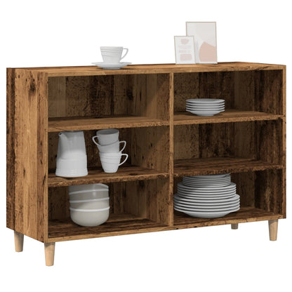 Credenza Legno Antico 103,5x35x70 cm in Truciolato