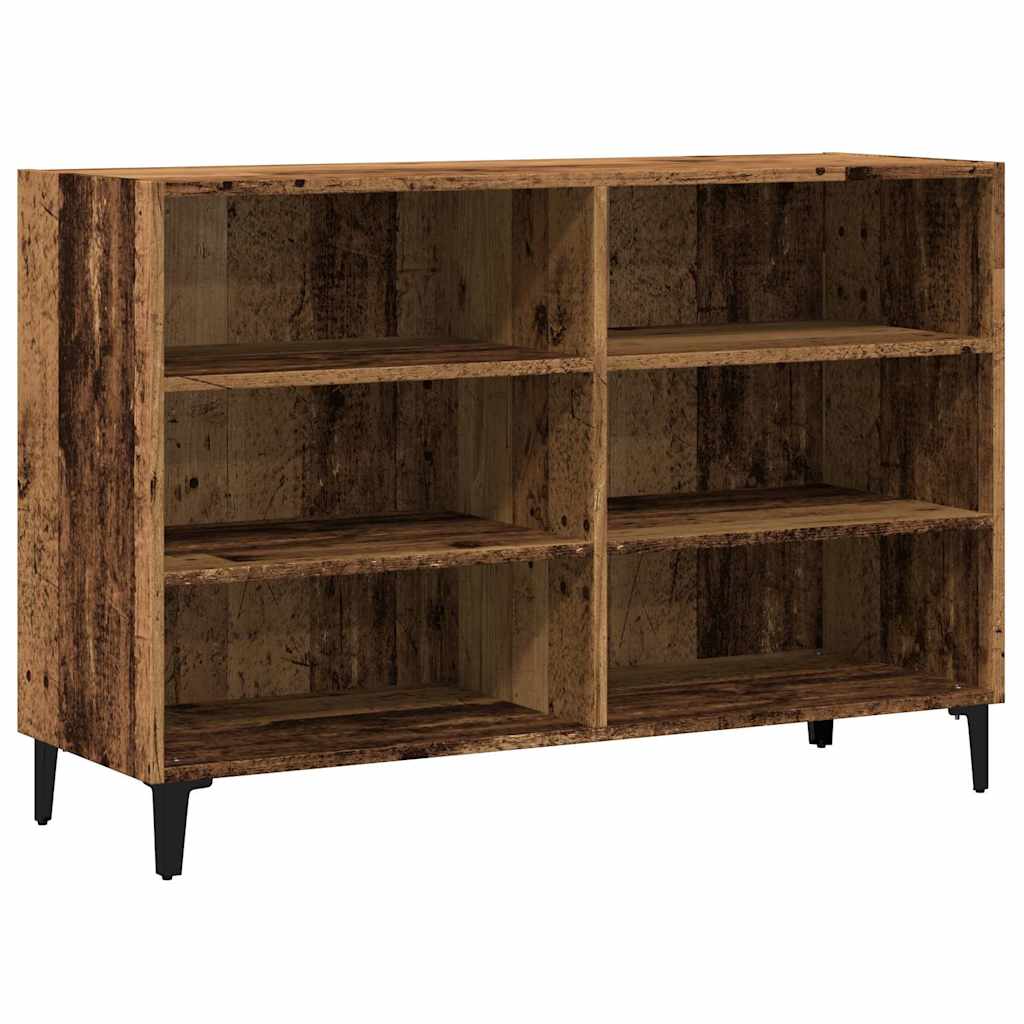 Credenza Legno Antico 103,5x35x70 cm in Truciolato