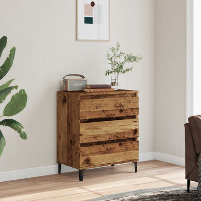 Credenza Legno Vecchio 60x35x70 cm in Legno Multistrato