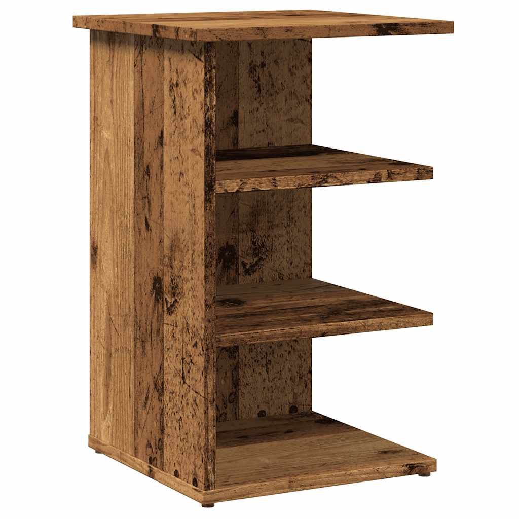 Credenza Legno Vecchio 35x35x55 cm in Legno Multistrato
