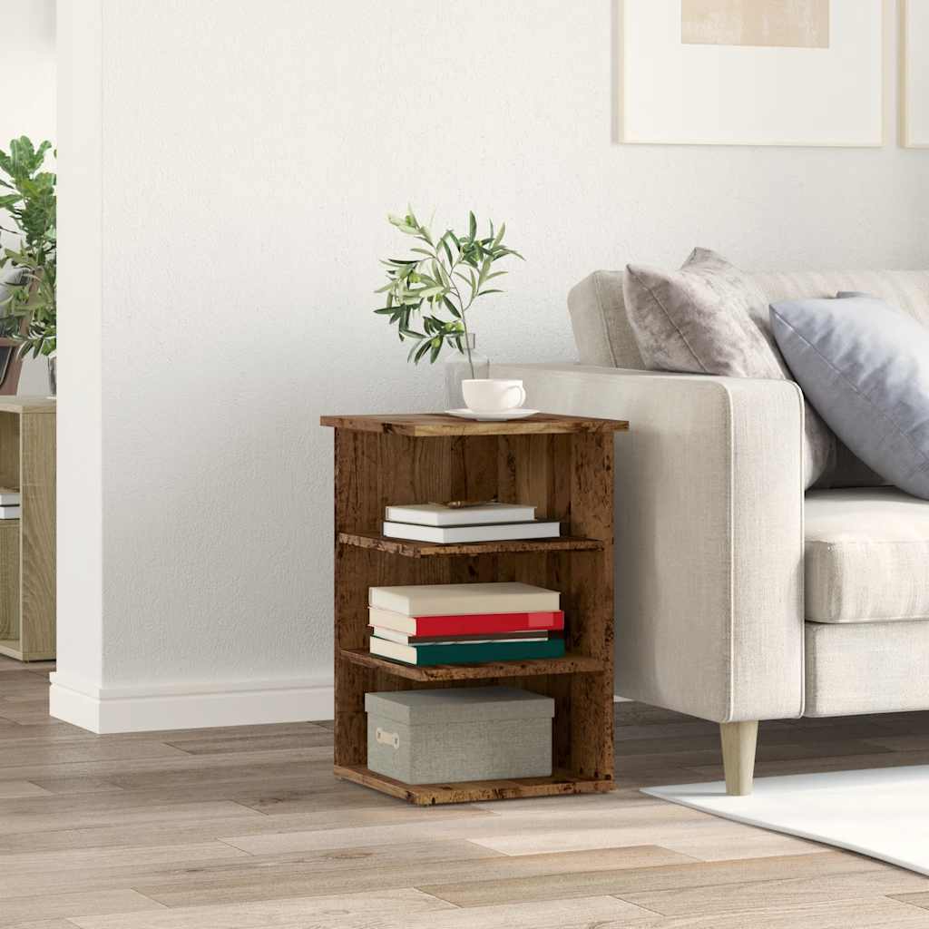 Credenza Legno Vecchio 35x35x55 cm in Legno Multistrato