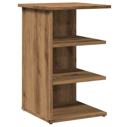 Credenza Rovere Artigianale 35x35x55 cm in Legno Multistrato