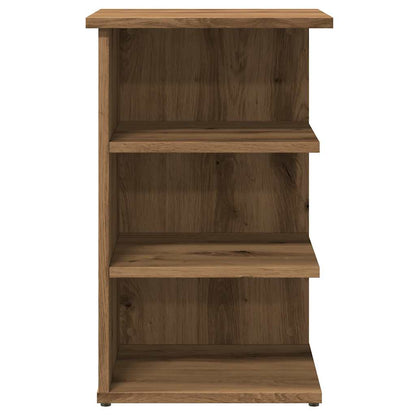 Credenza Rovere Artigianale 35x35x55 cm in Legno Multistrato