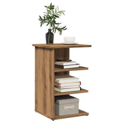Credenza Rovere Artigianale 35x35x55 cm in Legno Multistrato