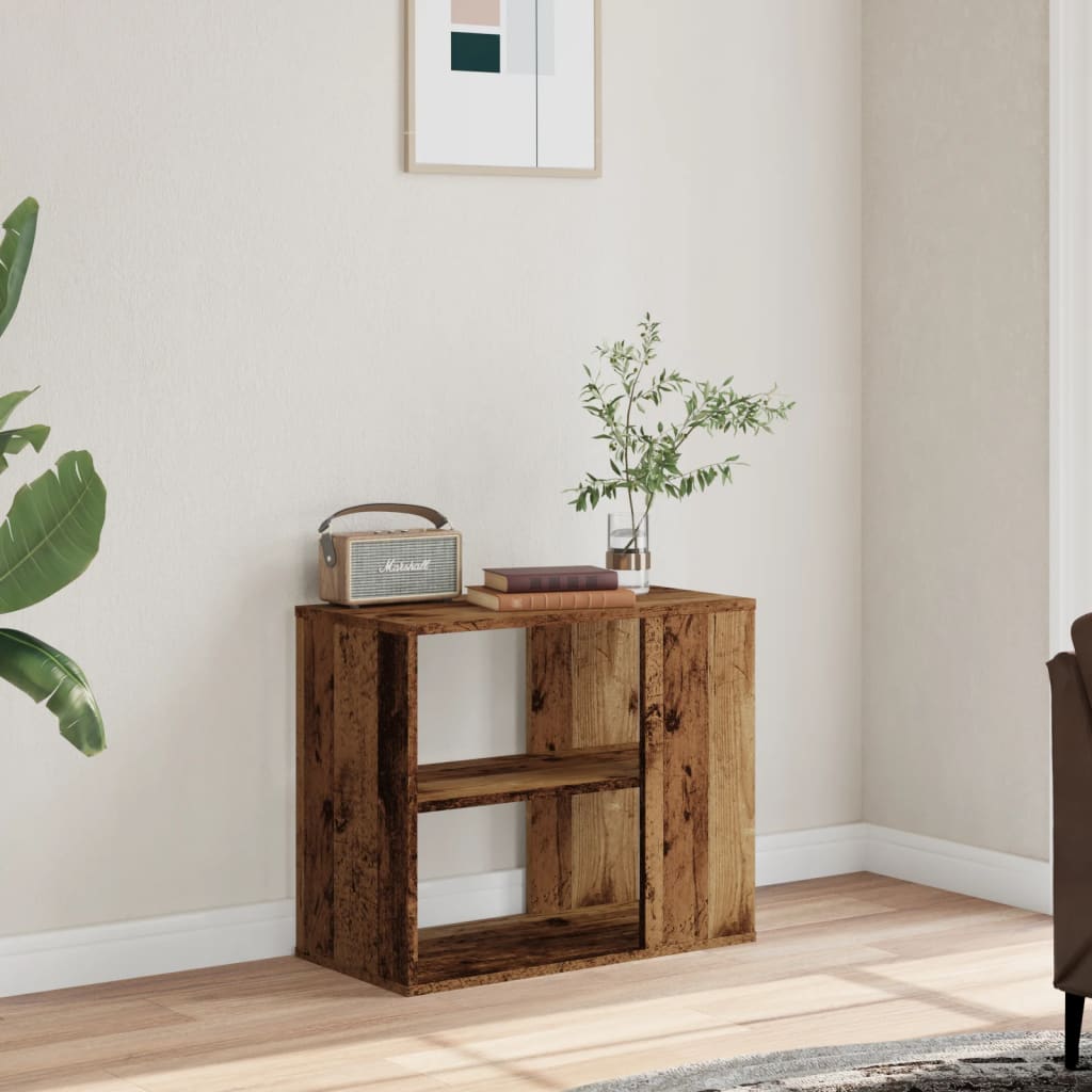Mobiletto Laterale Legno Antico 60x30x50 cm Legno Multistrato